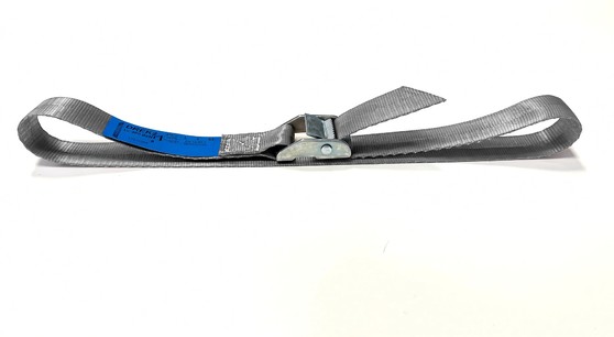 Sangle arrimage à boucle came 25mm gris grijs
