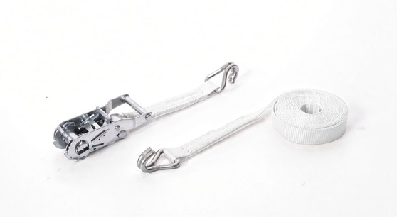 sjorlint 25mm ecru sangles wit