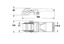 ergo ratchet 75mm 5000daN